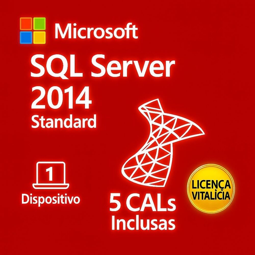 SQL Server 2014 Standard – Licença Digital - ESD