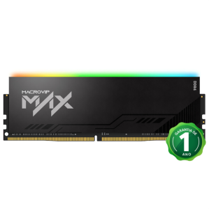 MEMÓRIA 32GB DDR4 3200MHZ MACROVIP MAX XMP, RGB, BLACK - MVX32N16/32R - Imagem 2