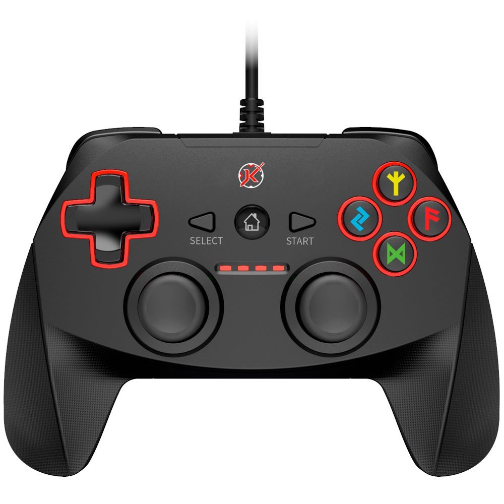 Controle Kalkan Gamer Dagaz USB Preto - KLK00001