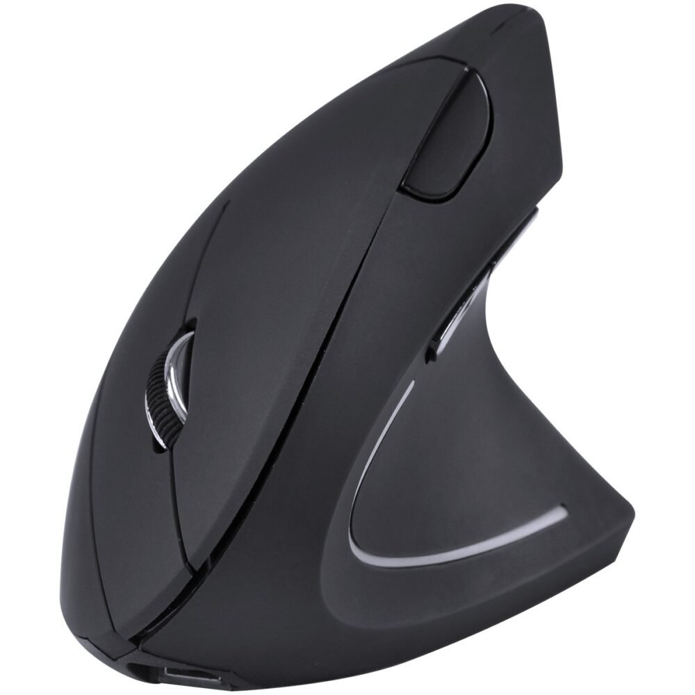 Mouse Logitech MX VERTICAL Ergonômico Sem Fio Recarregável Grafite - 910-005449