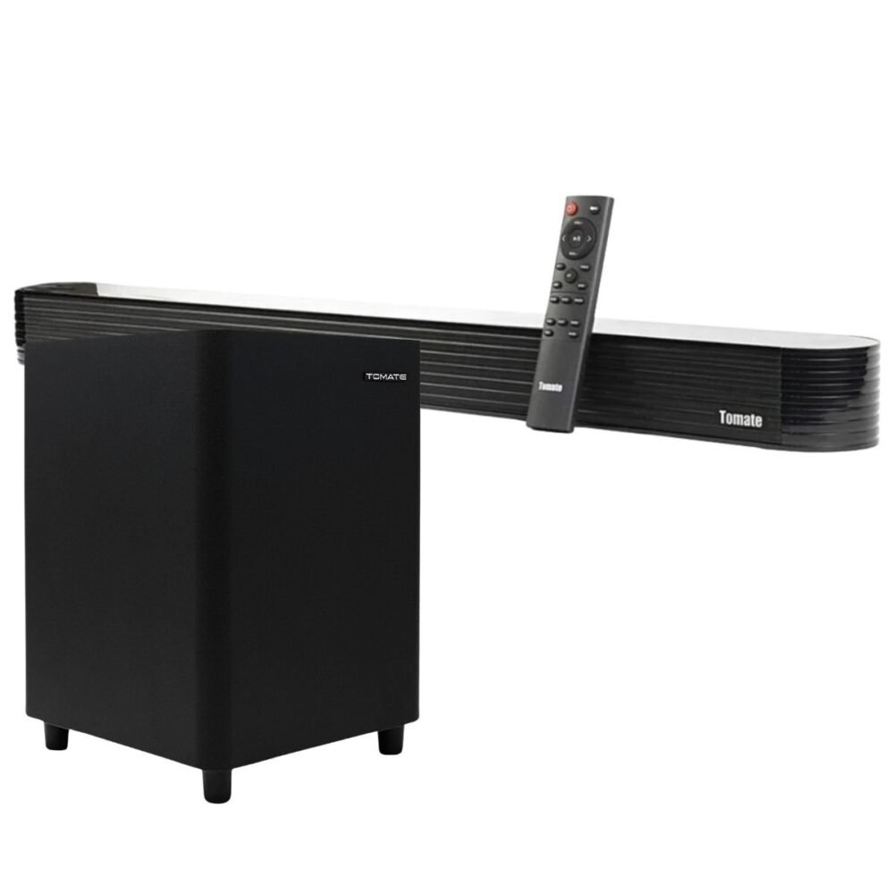 Soundbar Creative Stage V2 2.1 USB/Bluetooth 5.0 Preta C/ Controle Remoto - 51MF8375AA001