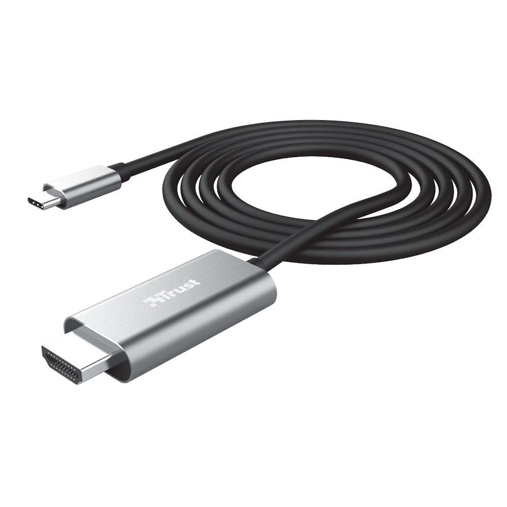 Cabo Adaptador Vinik USB Tipo C x HDMI 4K 20CM - ACHDMI-20