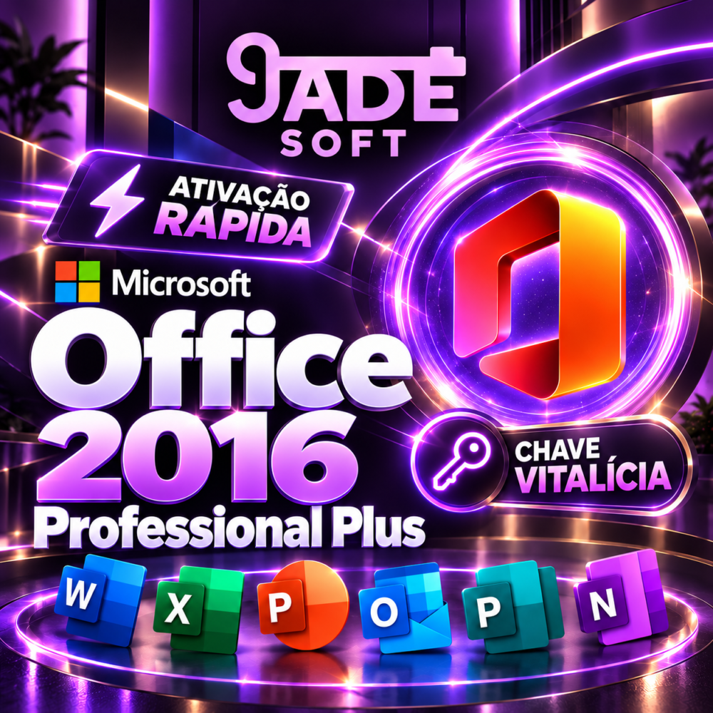 Office 2016 Pro Plus - Licença Digital - ESD
